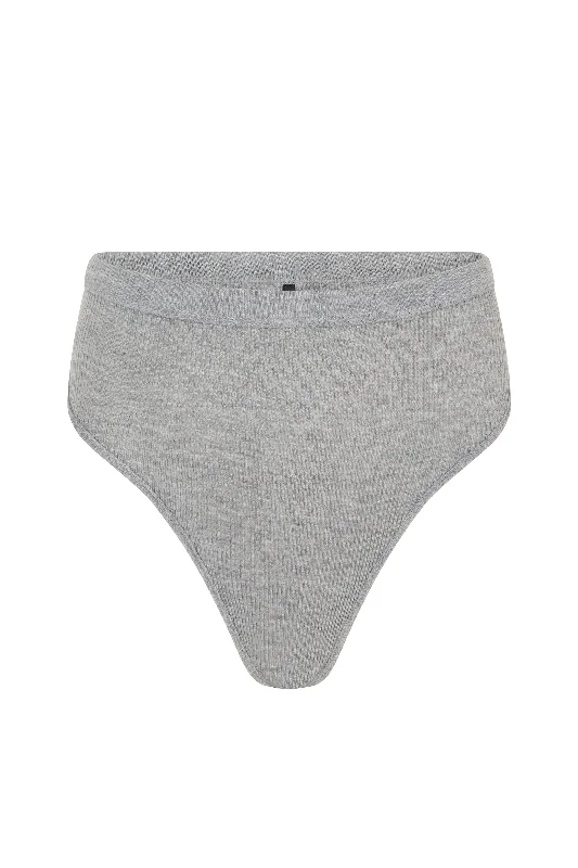 Rib Briefs Grey