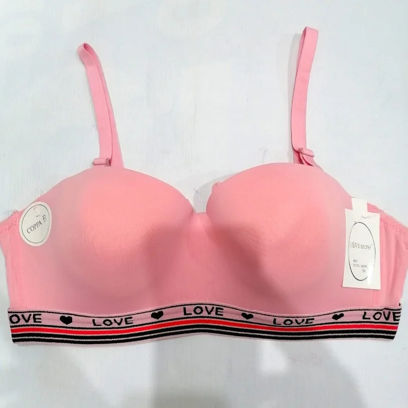 Plain Half Cup Bra