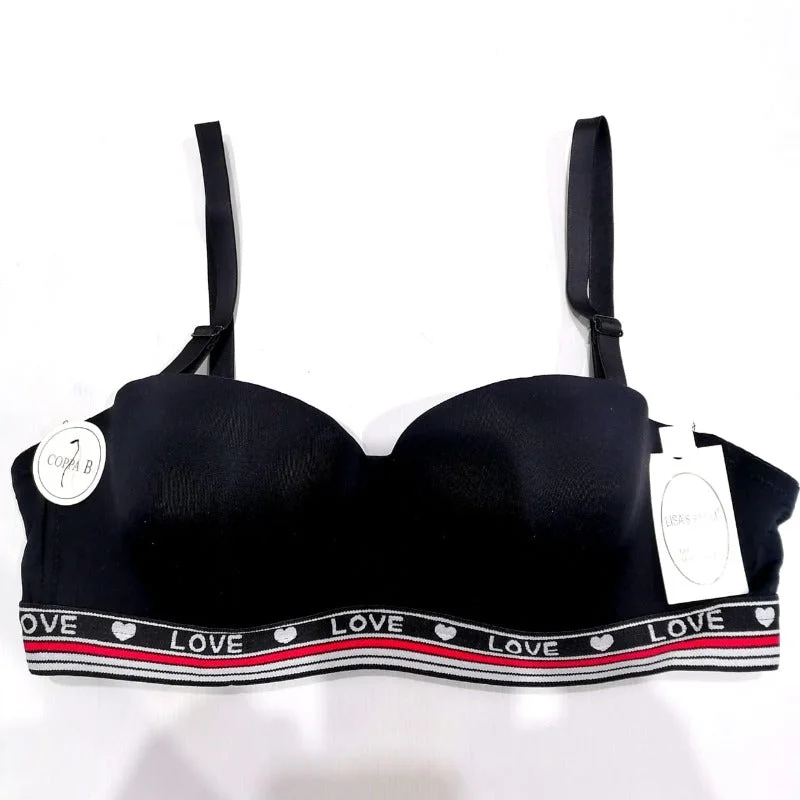 Plain Half Cup Bra