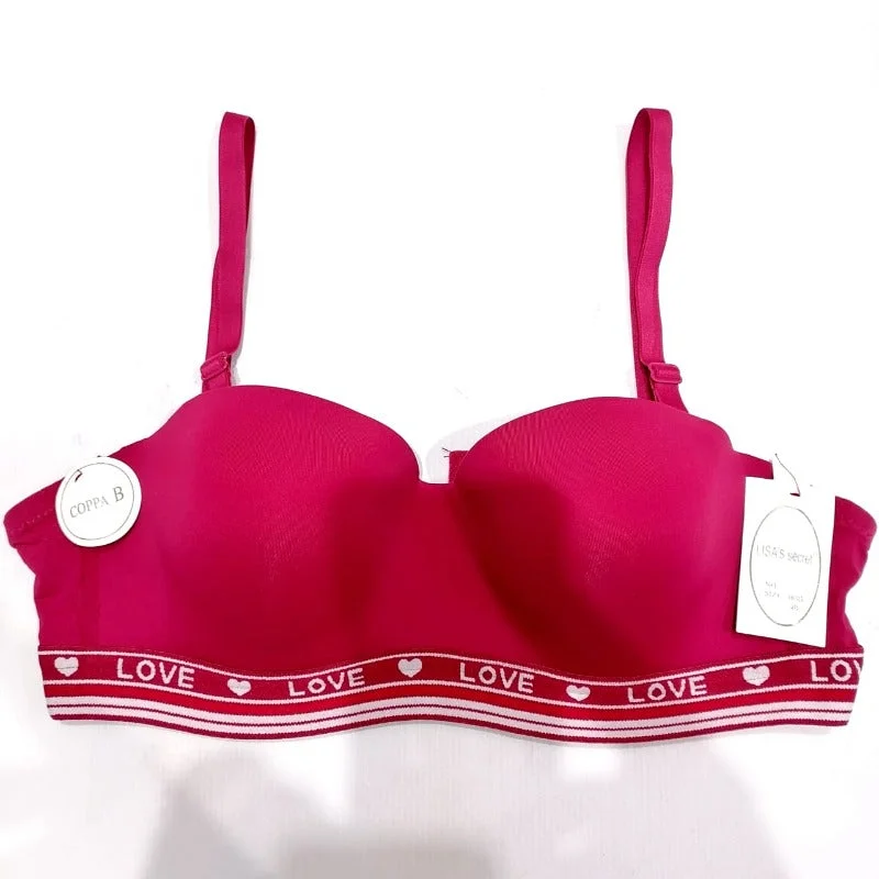 Plain Half Cup Bra