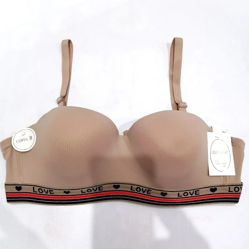 Plain Half Cup Bra